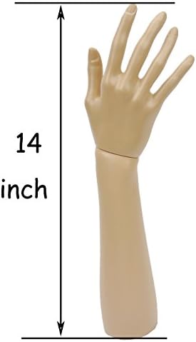 Mannequin Exibir manuseio de joalheria Bracelet Glove Stand Stand 14