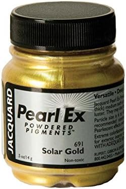 Jacquard Pearl Ex Pigment .50 oz de ouro solar