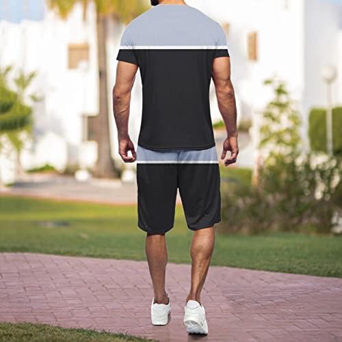 Men's 2 Pices Athletic Sports Sets Camise