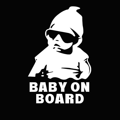 Bebê a bordo adesivo para carros fofos e engraçados bebê carlos a partir da ressaca, decalques de vinil