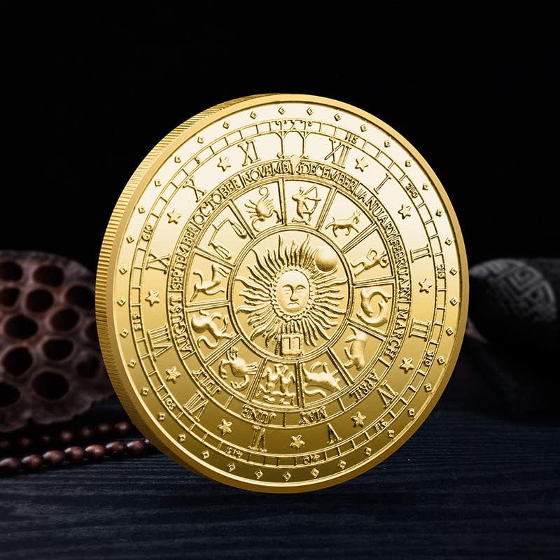 Tarot Challenge Coin, Sun Moon Adination