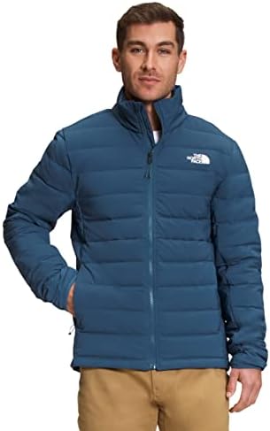 O North Face masculino Belleview Streting Down Jacket, azul sombrio, médio