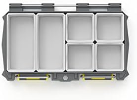 Caixa de tackle modular da Buzbe Colony 8T, caixa de tackle impermeável personalizável, caixa de organizador