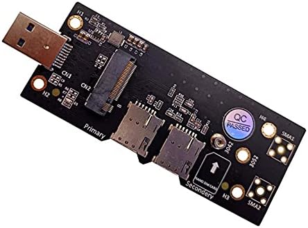 Conectores M.2 para USB 3.0 Adaptador Conversor Cartões de expansão de placas com nano SIM Dual slot