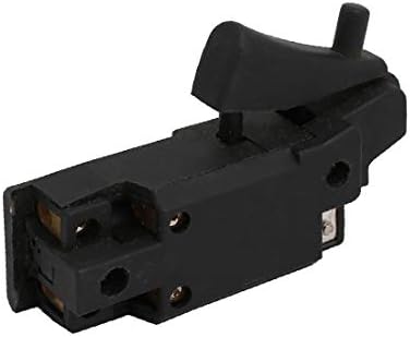 X-Dree AC 250V 10A Trigger Switch preto para serra circular elétrica H-ITA-C-HI C9 (AC 220V 10A Interruptor
