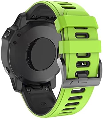Axti 22 26mm Strapa de banda de vigilância rápida para Garmin Fenix ​​6x Pro Watch Silicone EasyFit Wrist Band para Fenix ​​6 Pro Watch Strap