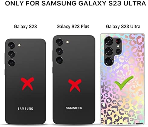 Mybat Pro Slim Caso fofo para o Samsung Galaxy S23 Ultra Caso 6,8 polegadas, Série de Mood Série clara e