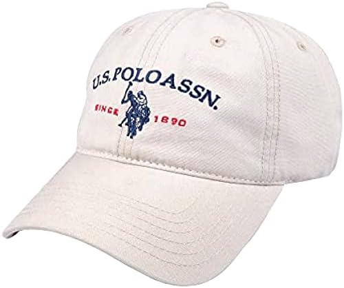 Conceito um dos EUA Polo Assn. Logotipo de cavalo de pônei bordado desde 1890 Chapéu de beisebol de algodão