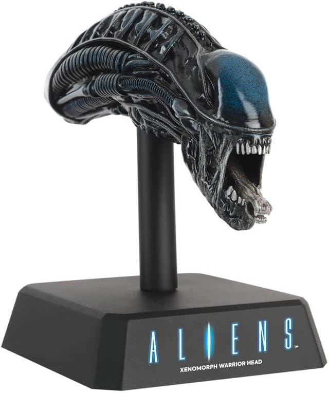Hero Collector Eagmososs Alien: Xenomorph Head Prop Réplica | Museu de filme alienígena e predador | Réplica