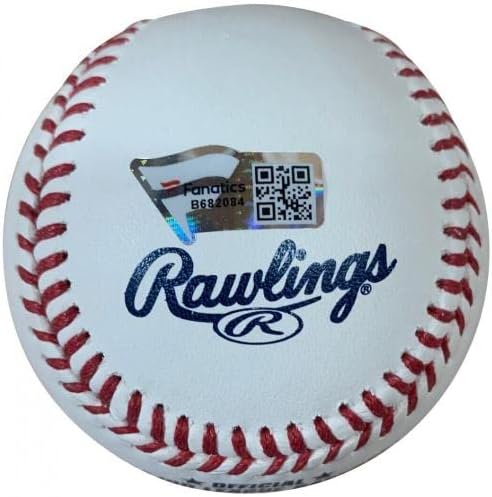 Derek Jeter autografou a MLB assinada fanáticas de beisebol autênticas COA com caixa UV - bolas