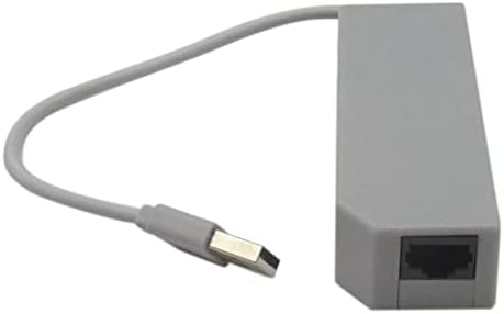Conector adaptador de rede da Internet USB Internet para Nintendo Wii/Wii U/Switch