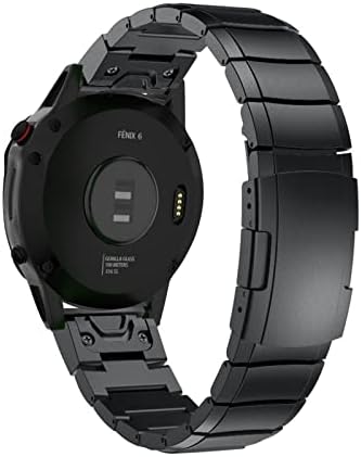 Dfamin Fit Quick Fit Standless Watch Band 22 26mm para Garmin Fenix ​​5 5x 6 6xpro 3HR/Solar/Enduro/Descent