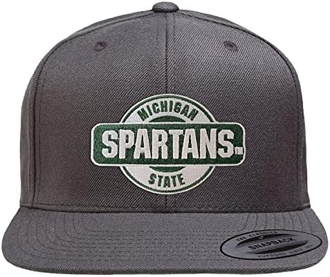 Michigan State University licenciou oficialmente a tampa do snapback da MSU Spartans Patch Snapback
