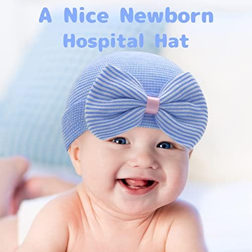 Chapéus recém-nascidos para meninas chapéus de bebê de 0 a 6 meses de chapéu de hospital recém-nascido