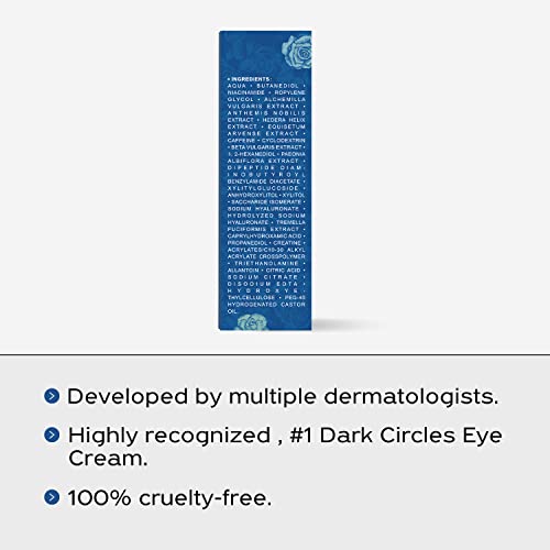 Igame Circles Dark Eye Cream-P02E | Alvo as olheiras e reduza o inchaço | Pefeto para a pele sensível | 1fl.oz