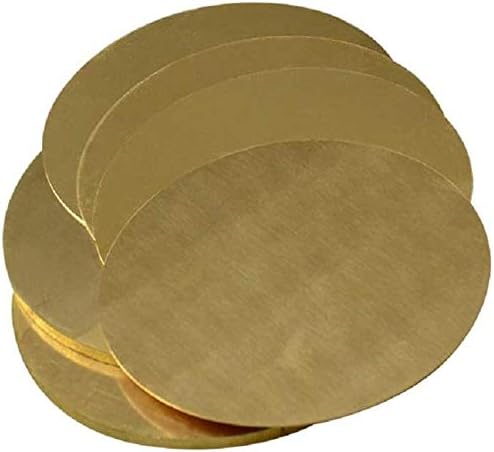 Z Crie design de chapas de cobre de placa de bronze redonda de 1 mm* 100 mm de folha de metal de cobre, para