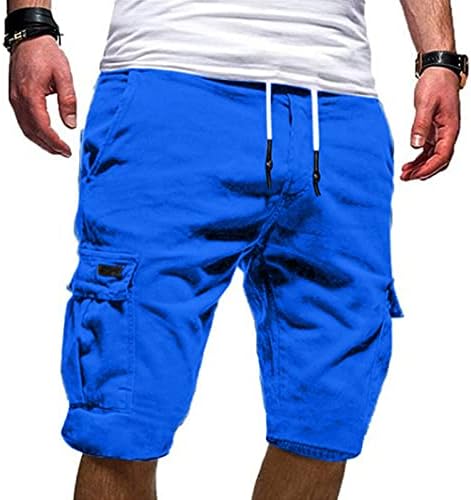 Calças de carga Fupinoded para homens trabalham, shorts masculinos Casual Shorts de treino confortável