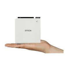 EPSON C31CE74011 Série TM-M10 Printina de recibo térmica, Autocutter, Bluetooth, Estrela Energética, Branco