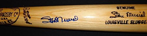 Stan Musial autografou Louisville Slugger Game Model Bat