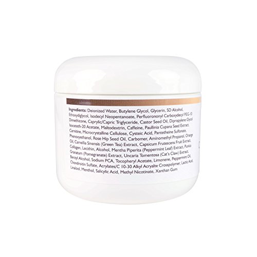 Creme anticelulite - creme de aperto de pele - loção para a celulite - 4 oz - Made in USA - Stay Company