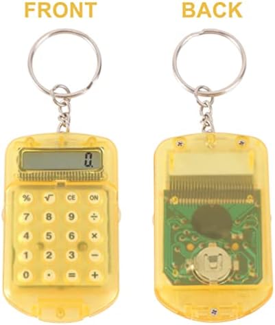 Calculadora de bolso contadores de 4pcs calculadora de tamanho de bolso, calculadora eletrônica