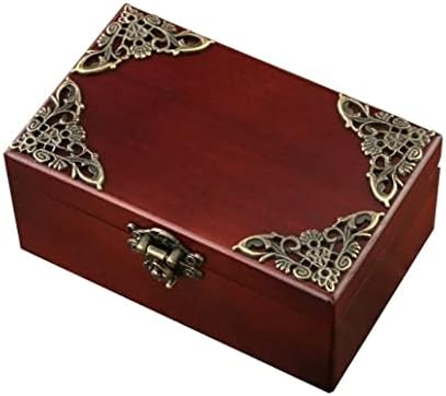 Caixa de música aniic Caixa de música clássica de jóias clássicas para feminino Caixa musical gravada antiga