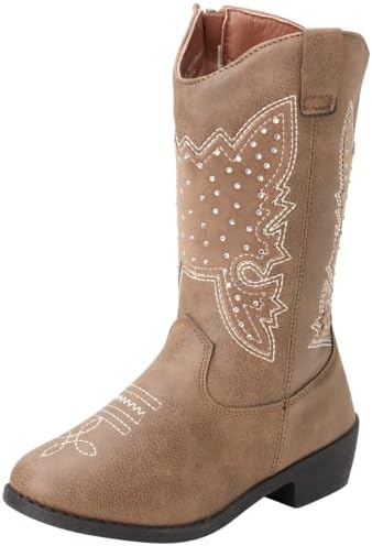 Kensie Girl Boots - Botas de cowboy ocidentais para meninas