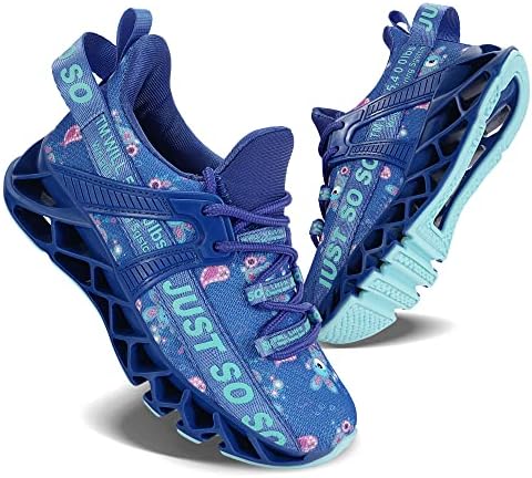 Yodutry Kids Sneakers Running Athletic Mesh Casual Sport Walking Shoes leves respiráveis ​​para