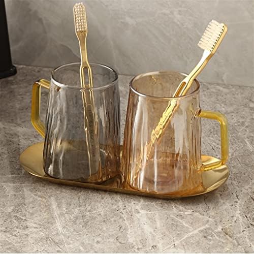 BKDFD Cuple de enxagueira doméstica Conjunto de dois pares de pares de copo de xícara de copo de lavagem doméstico