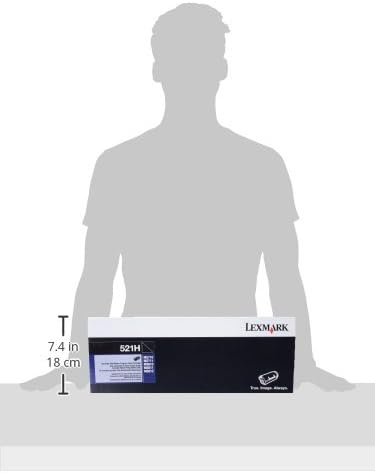 Lexmark 52D1H00 MS710 MS711 MS810 MS811 MS812 Cartucho de toner em embalagens de varejo