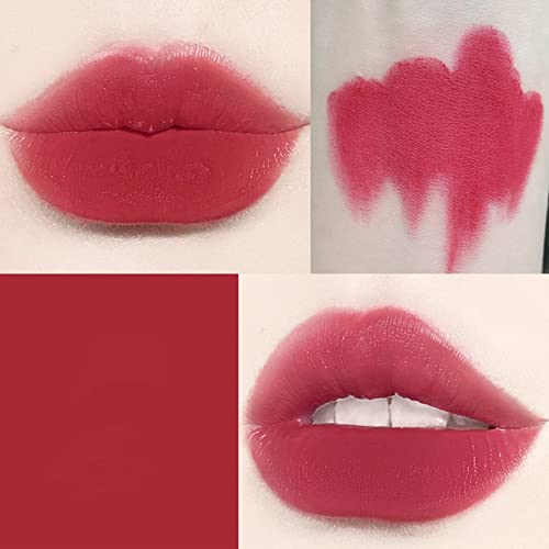 Lipstick de brilho Clear Xinyue rosa névoa de pequeno batom quadrado Partido de estudante de