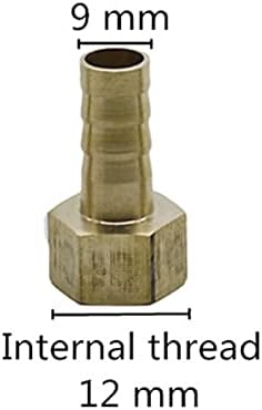 Adaptador do conector da mangueira 6/8/10/21/14mm de madeira de latão de latão, com preços de