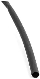 X-Dree 9m 30ft 30feet 3mm Dia Aquecível Tubo de tubo de fio de cabo preto (Tubi TermorestringEnti CON CONDOTTI