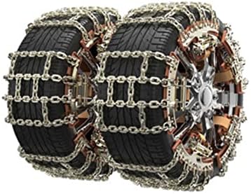 Cadeias de neve dos pneus Cadeia de tração dos pneus Anti-esquiliados Cadeia de pneus espessos para