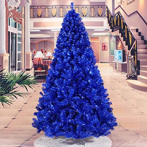 Árvore de Natal por altura 4 pés 5 pés 6 pés 7ft 8ft, árvore de Natal Azul grande árvore artificial da
