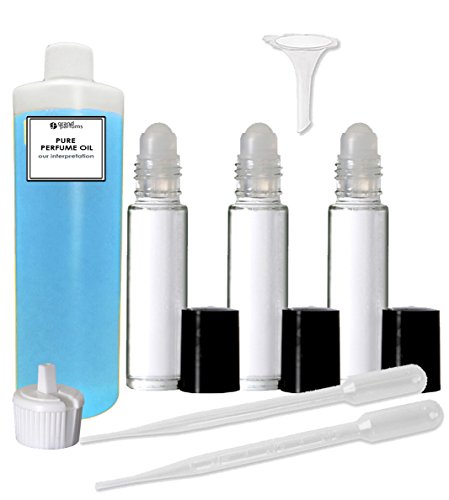 Grand Parfums Perfume Oil Set - Compatível com óleo corporal mambo para mulheres perfumadas óleo de