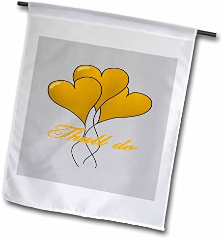 3drose thall do yorkshire tyke elogio romântico amarelo opulento - bandeiras