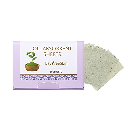 Naturals Green Tea Oil Film Aborbing Leets para cuidar de papel oleoso de cuidados com a pele para remover excesso