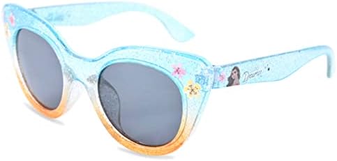 Óculos de sol meninas da Disney Moana para crianças com estojo de óculos combinando e proteção UV para crianças pequenas