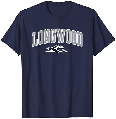 Longwood Lancers Arch Over Navy Licensed T-Shirt oficialmente licenciado