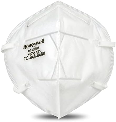 Segurança da Honeywell, respirador N95 DF300 aprovado pelo NIOSH, 20 pacote, branco, tamanho único