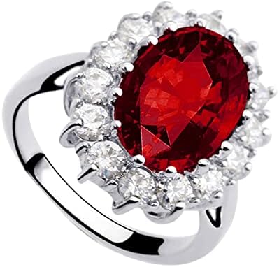 Ringos de moda feminino Anel de casamento de diamante simulado para mulheres feitas à mão de luxo anel de noivado de jóias de joias de joias