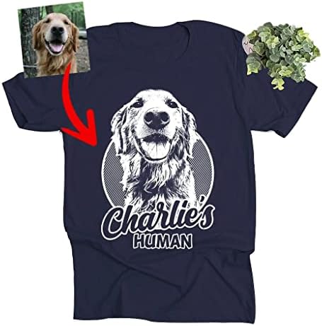 Camisa de cachorro personalizada Pawarts - camisetas de cachorro para homens e mulheres camisa de pai