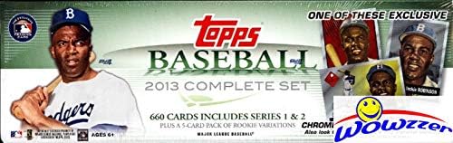 2013 TOPPS MLB Baseball Exclusivo MASSIVE 666 CARTO SEPARADO DE FACTORY SELED FACTORY. Inclui todos os cartões da Série 1 e 2 mais 5 cartões de variação de novatos de bônus!