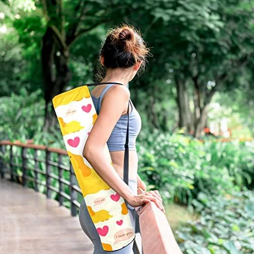 Bolsa de transportadora de tapete de yoga com alça de ombro de ioga bolsa de ginástica Bolsa de praia