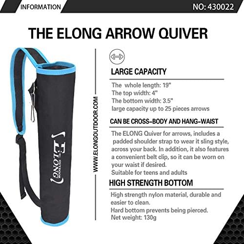 Szeo Archery Back Arrow Titulador - Ajustres ajustáveis ​​para flechas para caça ao arco e alvo