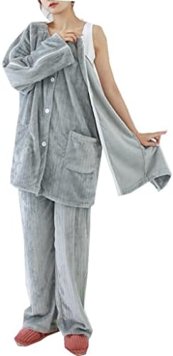 Cuidados de incontinência de roupas acamadas Conjuntos de cuidados respiráveis ​​e confortáveis ​​com zíper duplo forrado para adultos