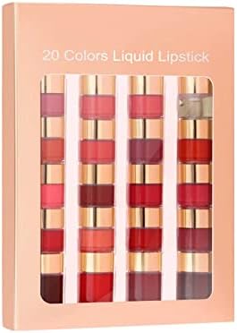 Vefsu 20 batom colorido Mattes non stick xícara impermeável Lip Gloss Lip Gloss todos os dias
