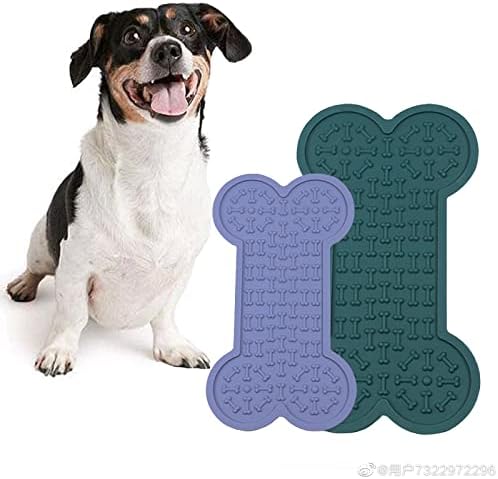 Lambor de cães com sucção, lambendo tapete para cães para ansiedade, alimentar lento dispensando lamber pad