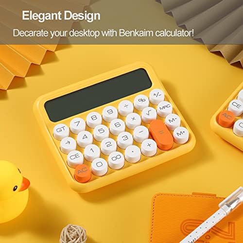 Calculadoras, calculadora de mesa de Benkaim, calculadora padrão básica, 12 dígitos LCD Exibir calculadora